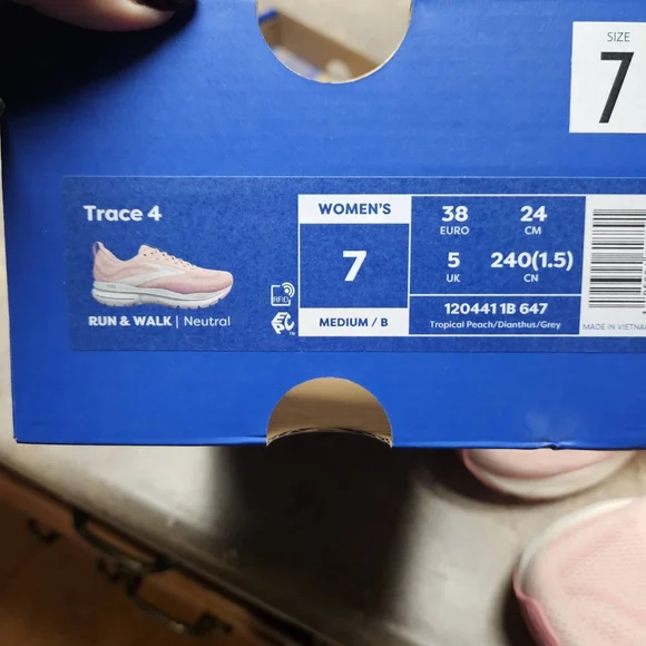 Brooks Women's Athletic Shoes in Soft Pink - Picture 4 of 4